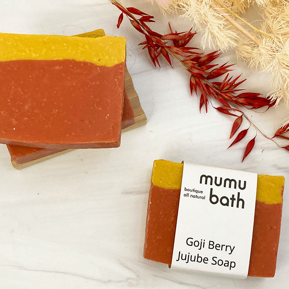 Mumu Bath 天然枸杞紅棗手工身體滋潤皂