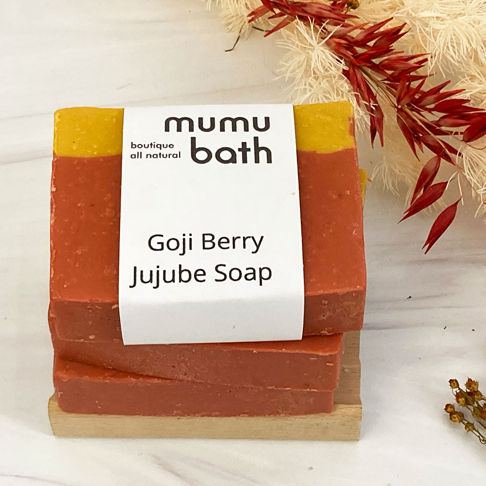 Mumu Bath 天然枸杞紅棗手工身體滋潤皂